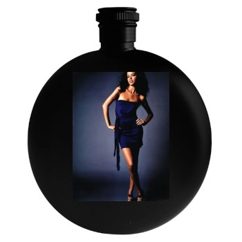 Adriana Lima Round Flask