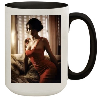 Adriana Lima 15oz Colored Inner & Handle Mug