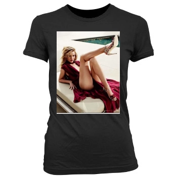 Rosie Huntington-Whiteley Women's Junior Cut Crewneck T-Shirt