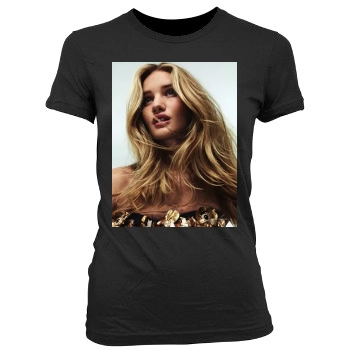 Rosie Huntington-Whiteley Women's Junior Cut Crewneck T-Shirt