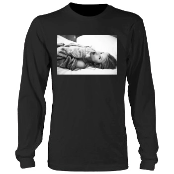 Rosie Huntington-Whiteley Men's Heavy Long Sleeve TShirt