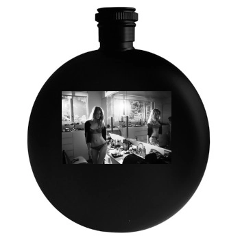 Rosie Huntington-Whiteley Round Flask