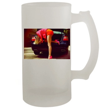 Rosie Huntington-Whiteley 16oz Frosted Beer Stein