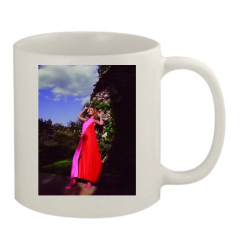 Rosie Huntington-Whiteley 11oz White Mug