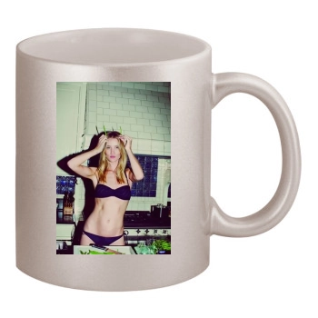 Rosie Huntington-Whiteley 11oz Metallic Silver Mug