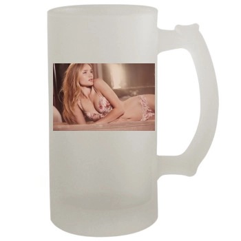 Rosie Huntington-Whiteley 16oz Frosted Beer Stein