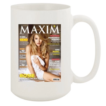 Rosie Huntington-Whiteley 15oz White Mug