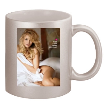 Rosie Huntington-Whiteley 11oz Metallic Silver Mug