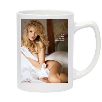 Rosie Huntington-Whiteley 14oz White Statesman Mug