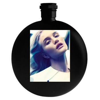 Rosie Huntington-Whiteley Round Flask