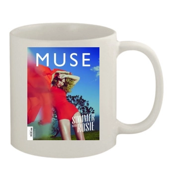 Rosie Huntington-Whiteley 11oz White Mug