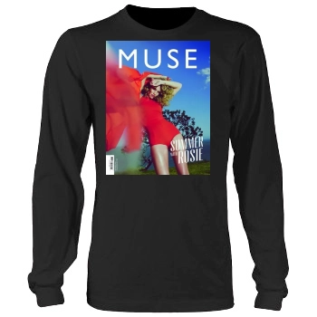 Rosie Huntington-Whiteley Men's Heavy Long Sleeve TShirt