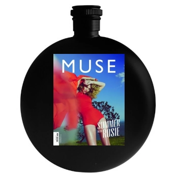 Rosie Huntington-Whiteley Round Flask