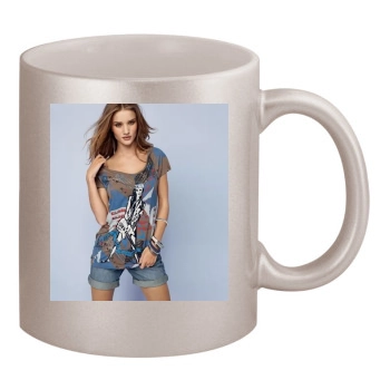 Rosie Huntington-Whiteley 11oz Metallic Silver Mug