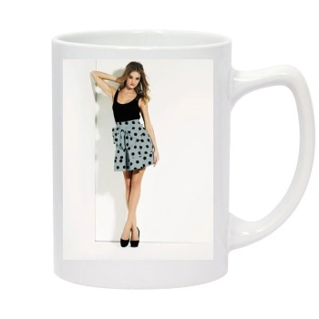 Rosie Huntington-Whiteley 14oz White Statesman Mug