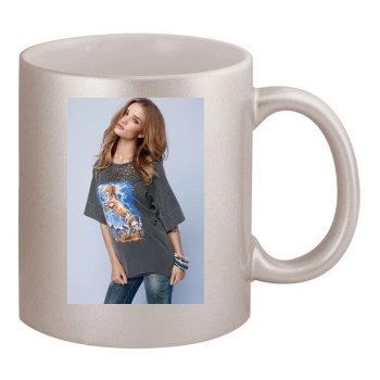 Rosie Huntington-Whiteley 11oz Metallic Silver Mug