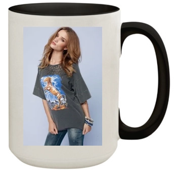 Rosie Huntington-Whiteley 15oz Colored Inner & Handle Mug