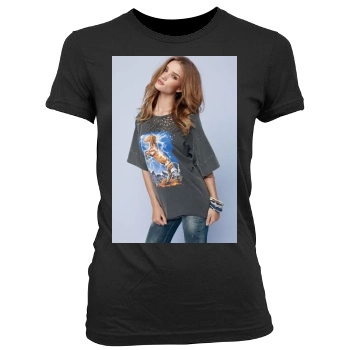 Rosie Huntington-Whiteley Women's Junior Cut Crewneck T-Shirt