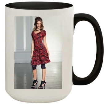 Rosie Huntington-Whiteley 15oz Colored Inner & Handle Mug