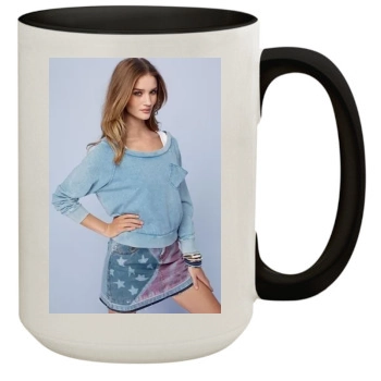 Rosie Huntington-Whiteley 15oz Colored Inner & Handle Mug