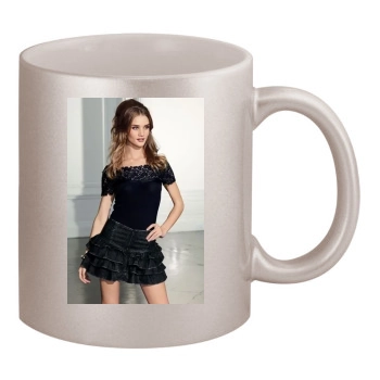 Rosie Huntington-Whiteley 11oz Metallic Silver Mug