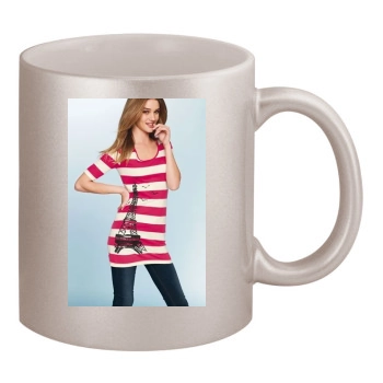 Rosie Huntington-Whiteley 11oz Metallic Silver Mug