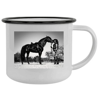 Rosie Huntington-Whiteley Camping Mug