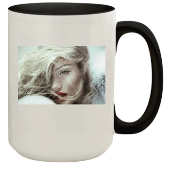 Rosie Huntington-Whiteley 15oz Colored Inner & Handle Mug