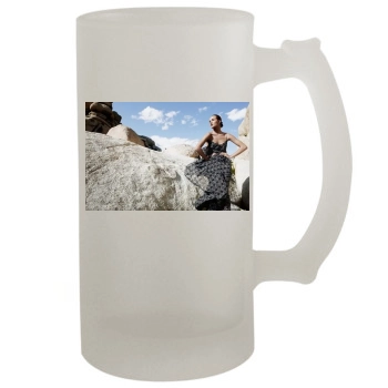 Rosie Huntington-Whiteley 16oz Frosted Beer Stein