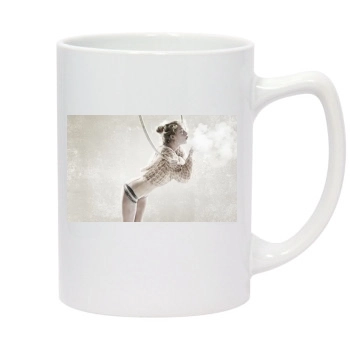 Rosie Huntington-Whiteley 14oz White Statesman Mug