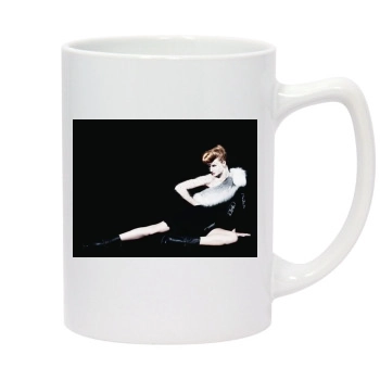 Rosie Huntington-Whiteley 14oz White Statesman Mug