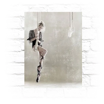 Rosie Huntington-Whiteley Metal Wall Art