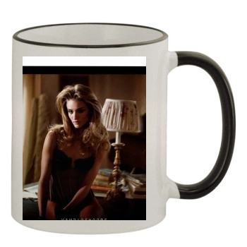 Rosie Huntington-Whiteley 11oz Colored Rim & Handle Mug