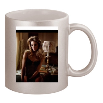 Rosie Huntington-Whiteley 11oz Metallic Silver Mug