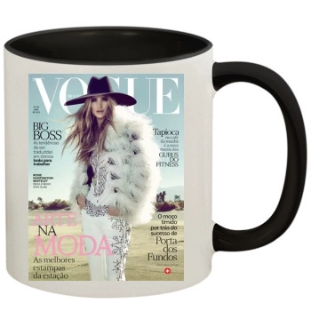 Rosie Huntington-Whiteley 11oz Colored Inner & Handle Mug