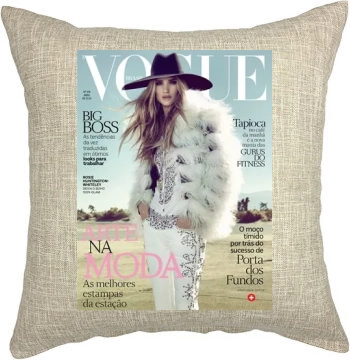 Rosie Huntington-Whiteley Pillow