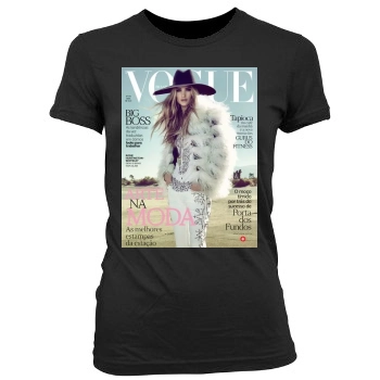 Rosie Huntington-Whiteley Women's Junior Cut Crewneck T-Shirt