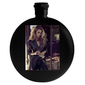 Rosie Huntington-Whiteley Round Flask