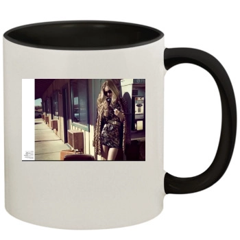 Rosie Huntington-Whiteley 11oz Colored Inner & Handle Mug