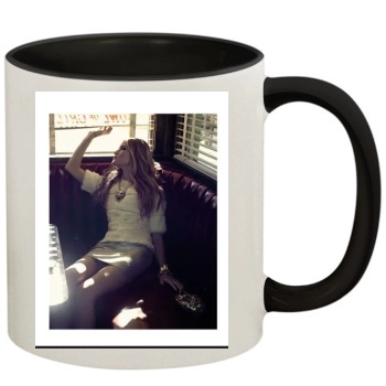 Rosie Huntington-Whiteley 11oz Colored Inner & Handle Mug