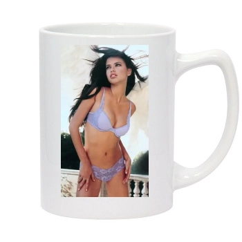 Adriana Lima 14oz White Statesman Mug