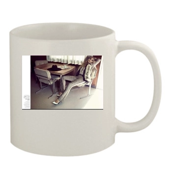 Rosie Huntington-Whiteley 11oz White Mug