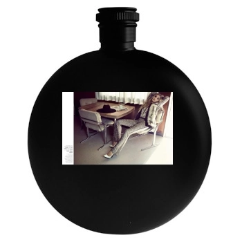 Rosie Huntington-Whiteley Round Flask