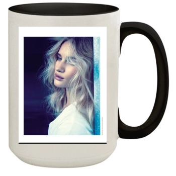 Rosie Huntington-Whiteley 15oz Colored Inner & Handle Mug