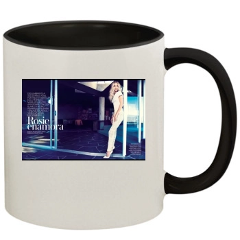 Rosie Huntington-Whiteley 11oz Colored Inner & Handle Mug