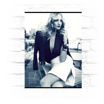 Rosie Huntington-Whiteley Metal Wall Art