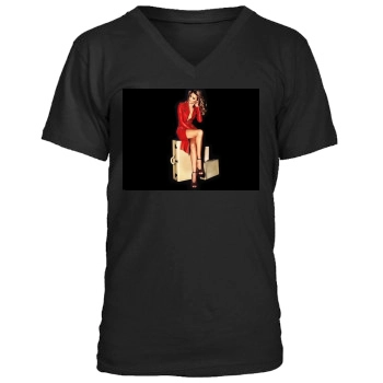 Rosie Huntington-Whiteley Men's V-Neck T-Shirt