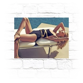 Rosie Huntington-Whiteley Metal Wall Art