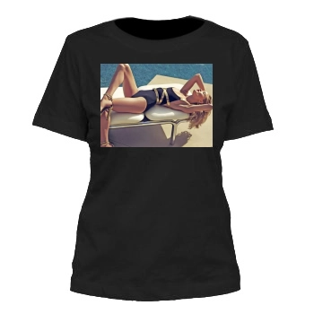 Rosie Huntington-Whiteley Women's Cut T-Shirt