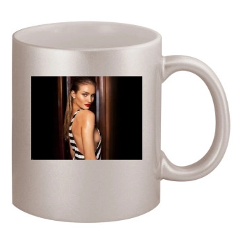 Rosie Huntington-Whiteley 11oz Metallic Silver Mug